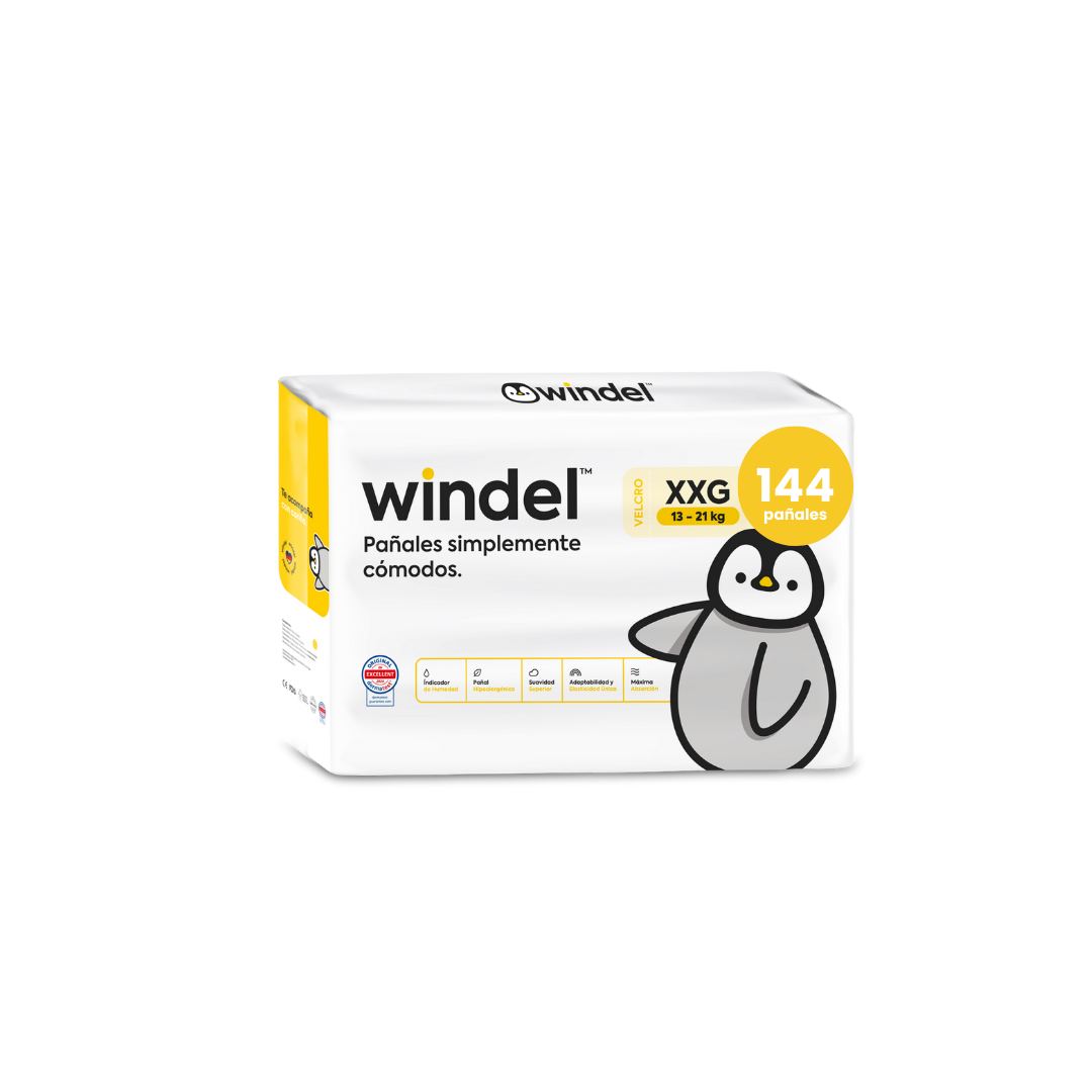 Pañal Windel XXG 144 unidades