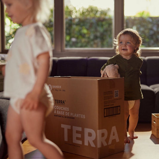 Pañales Terra Biodegradables Talla P 22 uns